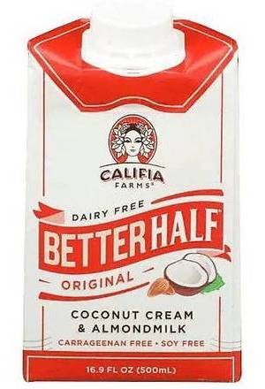 Califia Better Half Original Coconut Cream & Almond Milk 16.9 oz