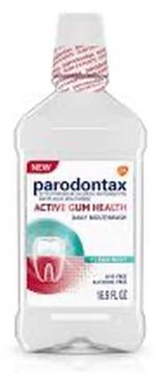 Parodontax Active Gum Health Mouthwash Clear Mint 16.9 oz