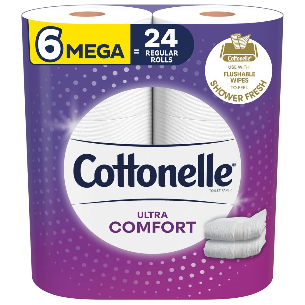 Cottonelle Ultra ComfortCare 6=24 Rolls