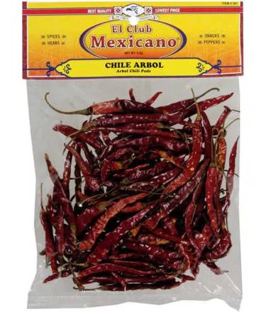 El Club Mexicano Chile Arbol 3 oz