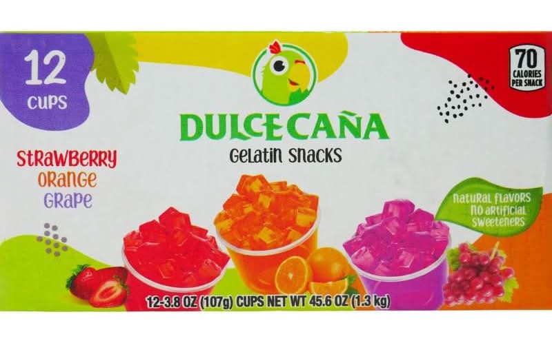 Dulce Caña Gelatin Snacks 45.6 oz
