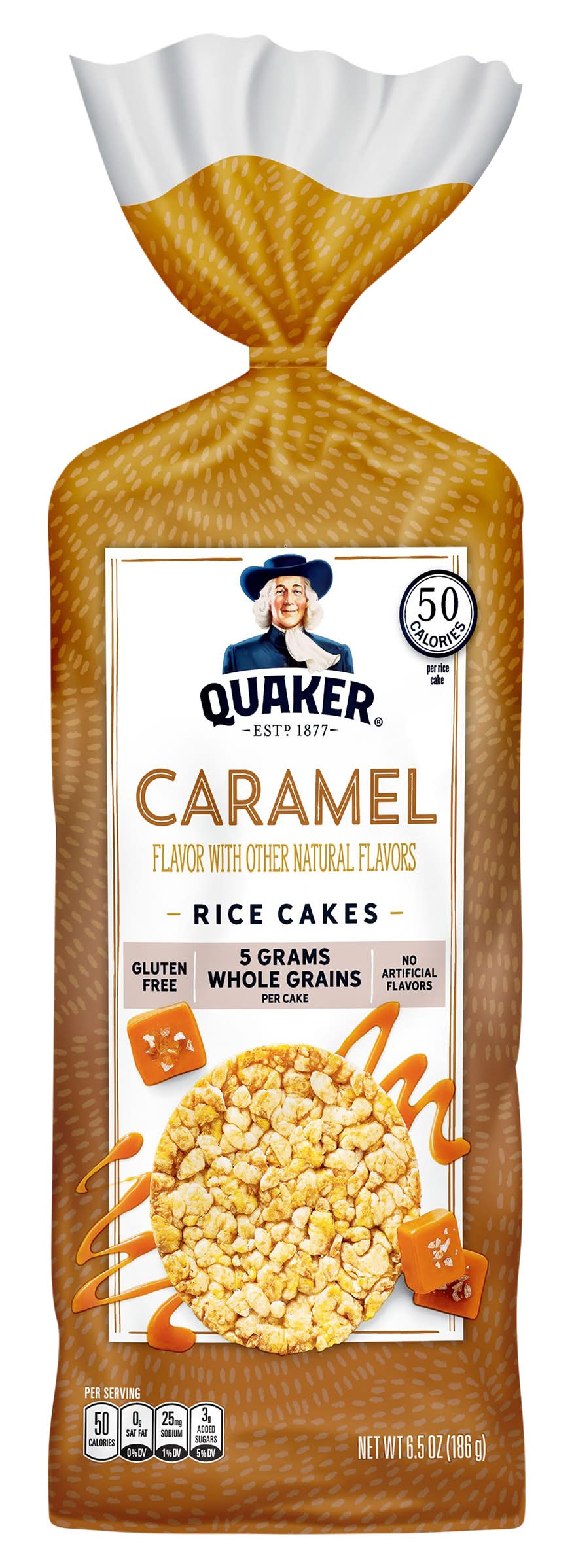 Quaker Caramel Rice Cakes 6.5 oz