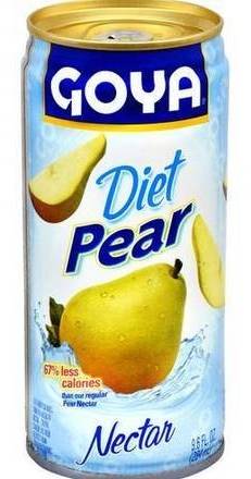 Goya Diet Pear Nectar