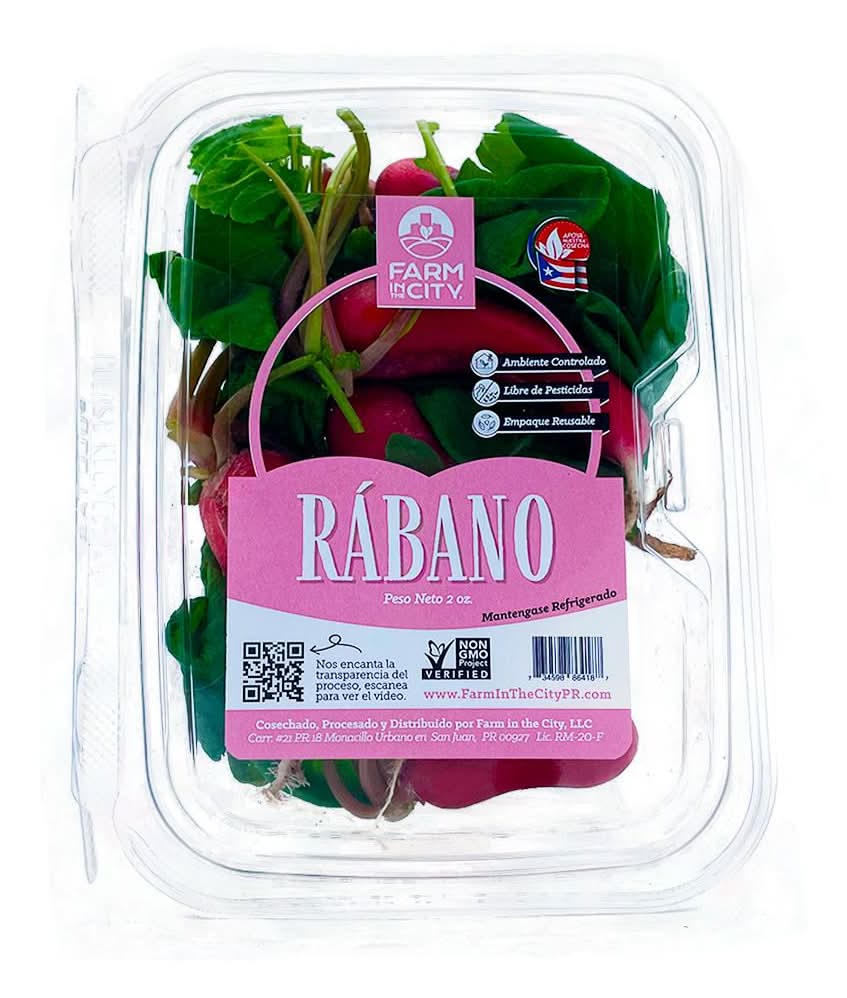 Farm in the City Rábano 2 oz