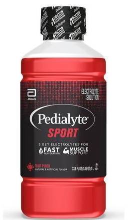 Pedialyte Sport Fruit Punch 33.8 oz