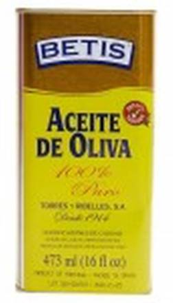 Betis 100% Pure Spanish Olive Oil 16 oz