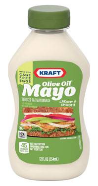 Kraft Olive Oil Mayo Squeeze Bottle 12 oz