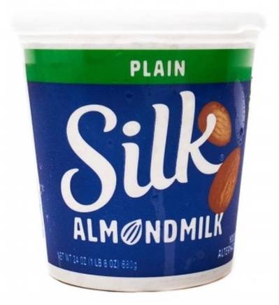 Silk Almond Milk Plain Yogurt 24 oz