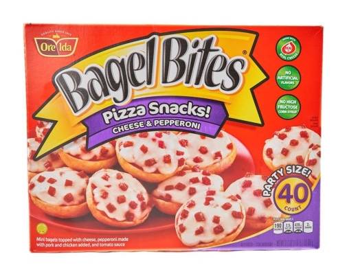 Bagel Bites Pizza Snacks Cheese & Pepperoni Party Size