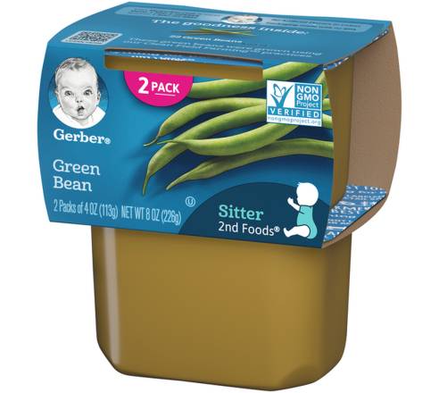 Gerber Green Bean for Sitter 2-4 oz
