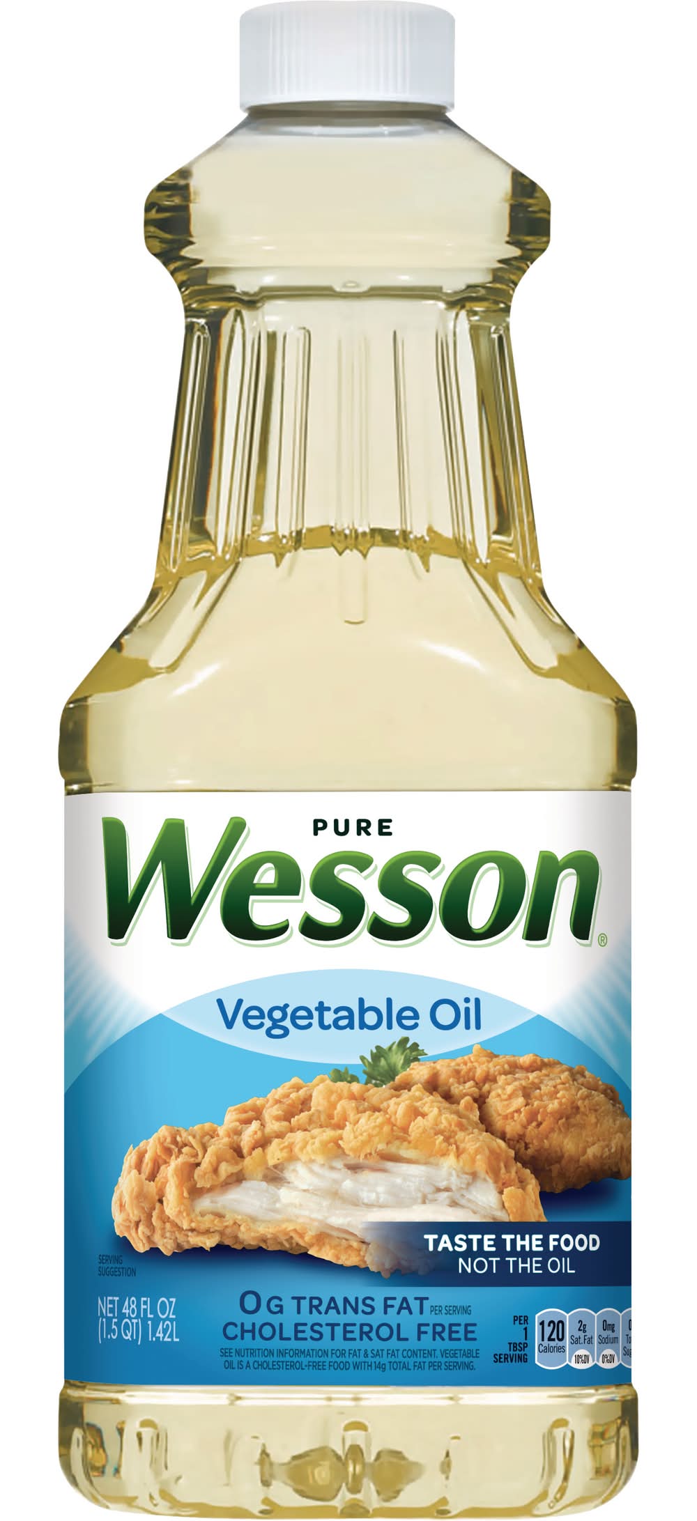 Wesson Vegetable Oil 48 oz