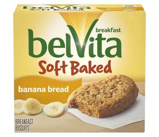 BelVita Soft-Baked Banana Bread Breakfast Biscuits 8.8 oz