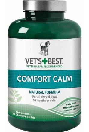 Vet’s Best Comfort Calm Tablets 30 ct