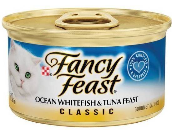 Fancy Feast Ocean Whitefish & Tuna Feast Classic Paté 3 oz