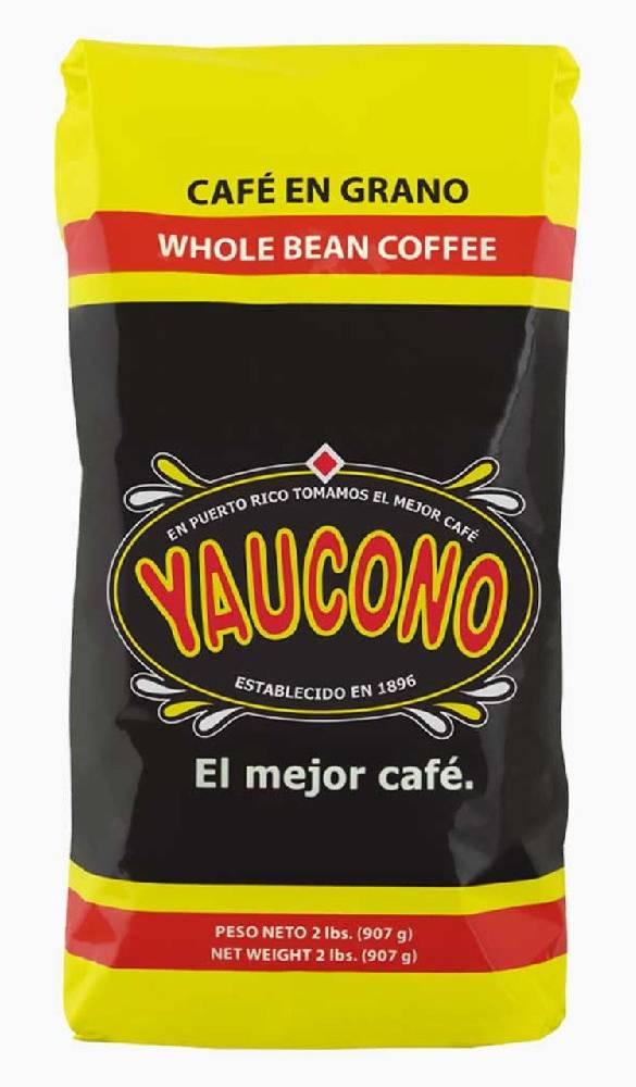 Yaucono Whole Bean (En Grano) Coffee 2 lbs