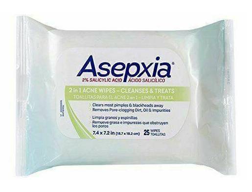 Asepxia Acné Wipes 20 ct