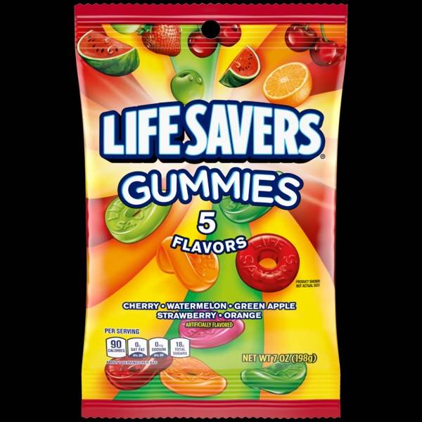 Lifesavers Gummies 5 Flavors 7 oz