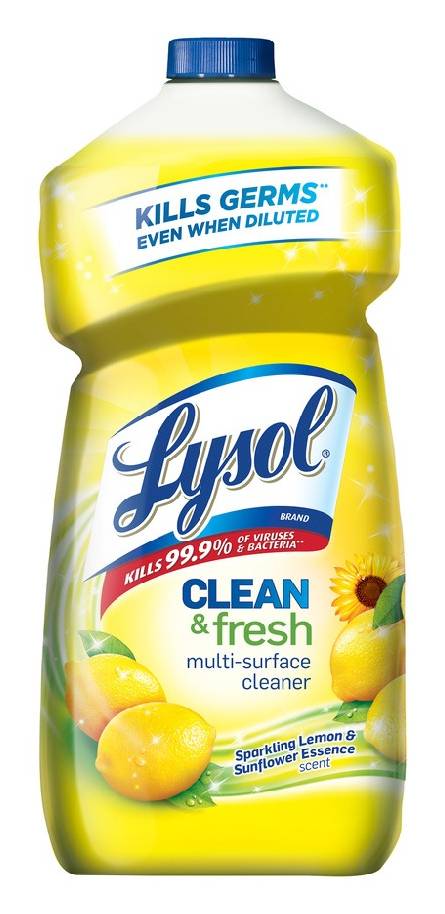 Lysol Power Clean Concentrated Multi-Surface Cleaner Lemon Scent 28 oz