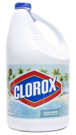 Clorox Bleach Ocean Breeze Scent 128 oz