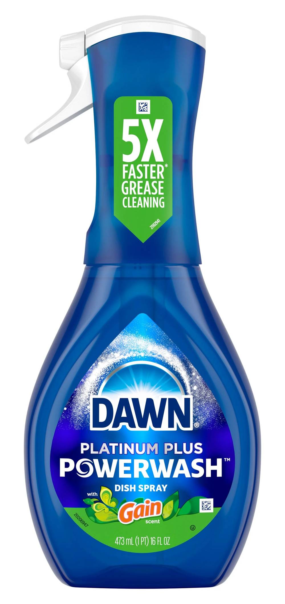 Dawn Platinum Plus Gain PowerWash Dish Spray 16 oz
