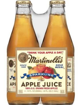 Martinelli’s Sparkling Apple Juice 40 oz