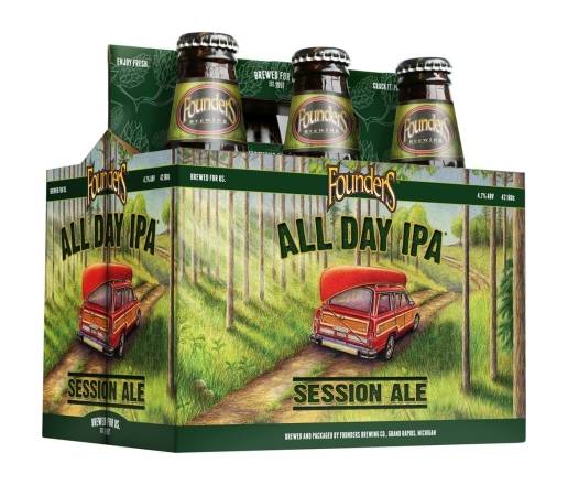Founders All Day IPA Session Ale 6-12 oz