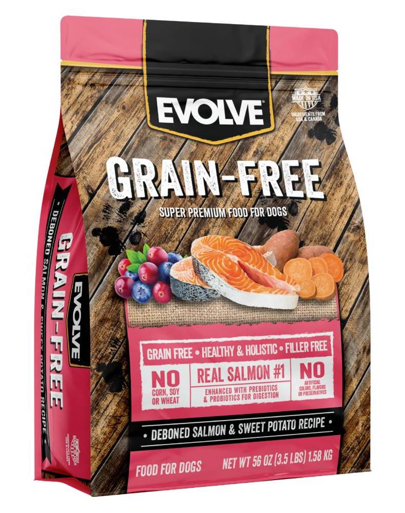 Evolve Classic Real Salmon & Sweet Potato Dog Food 3.5 lbs