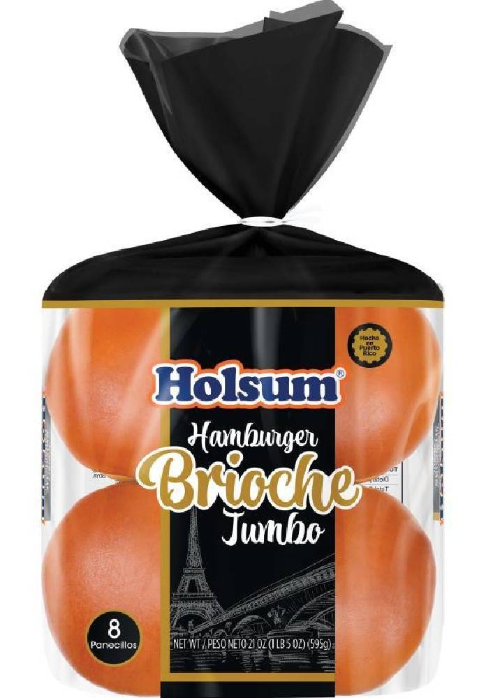 Holsum Hamburger Brioche Jumbo 21 oz