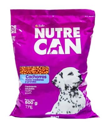 Nutre Can Cachorros Razas Medianas y Grandes 1.7 lbs