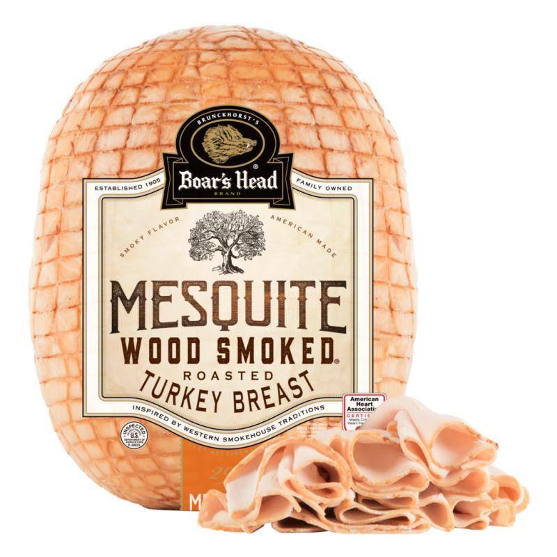 Boar's Head Mesquite Smoked Turkey Breast STO 8 oz