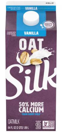 Silk Vanilla Oatmilk 64 oz