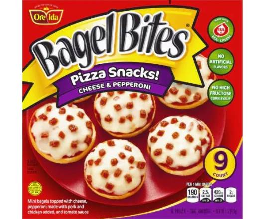 Bagel Bites Pizza Snacks Cheese & Pepperoni