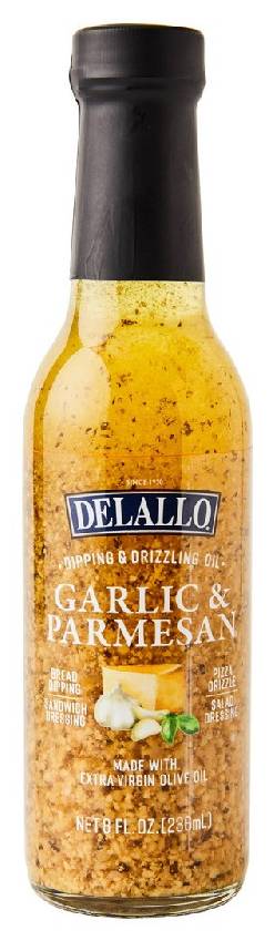 Delallo Garlic and Parmesan 8 oz 