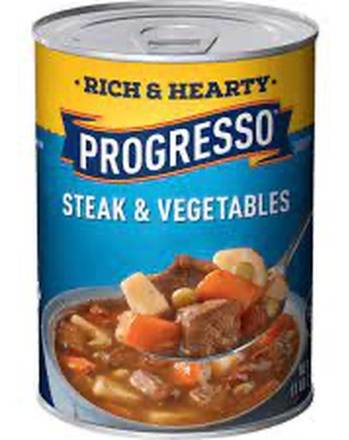 Progresso Steak & Vegetables Soup 18.5 oz