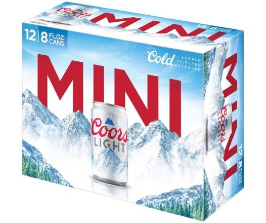 Coors Light 12-8 oz