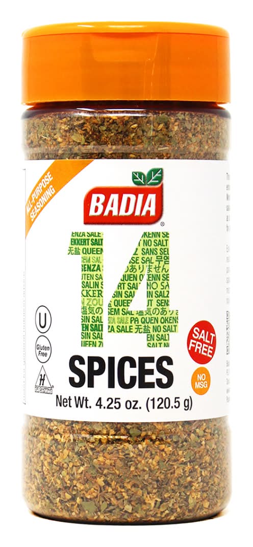 Badia 14 Spices No Salt 4.25 oz