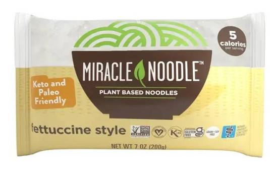 Miracle Noodle Plant-Based Fettuccine Style Noodles