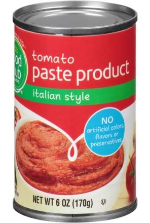 Food Club Italian Style Tomato Paste 6 oz