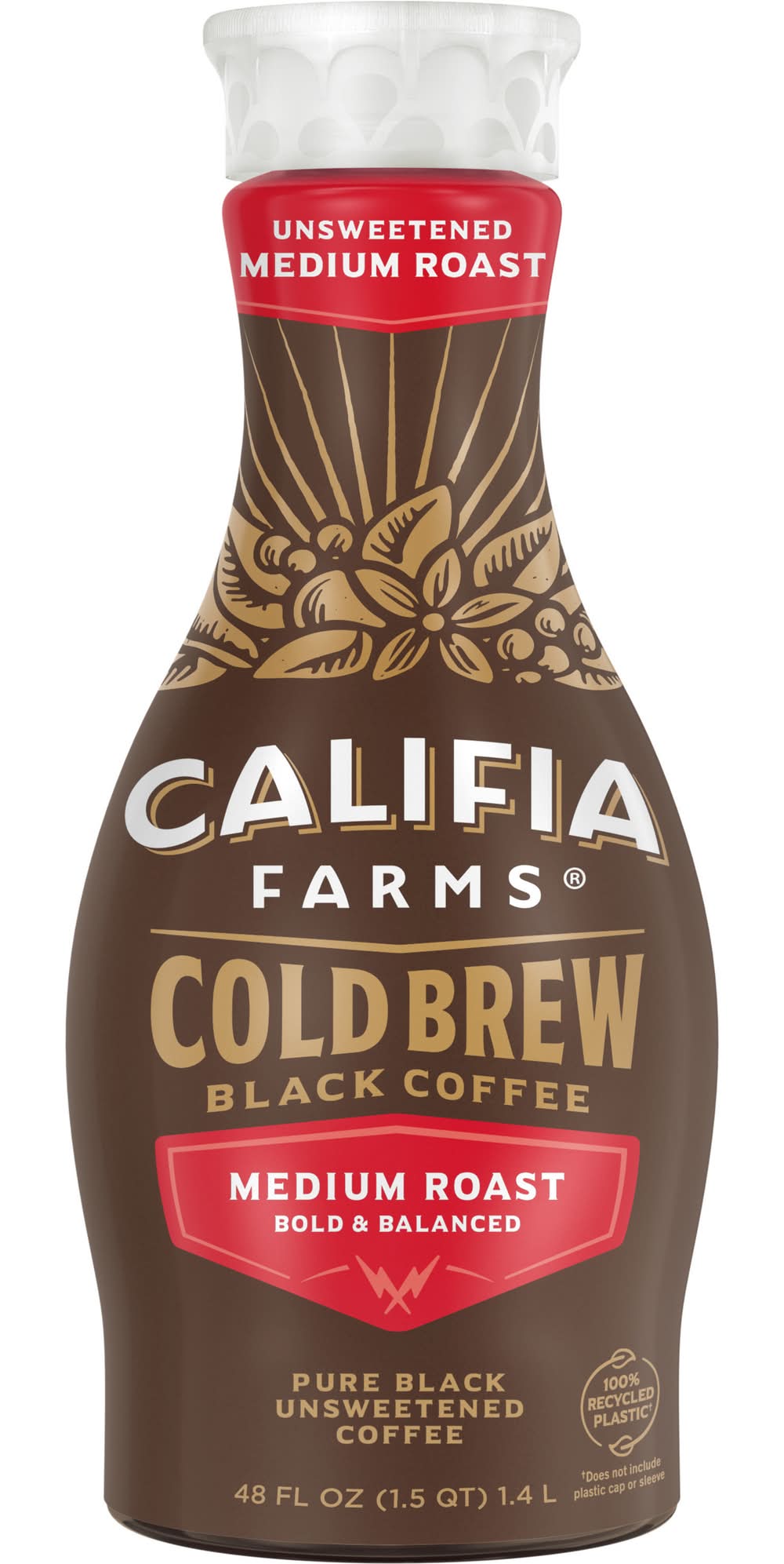 Califia Cold Brew Medium Roast Coffee 48 oz