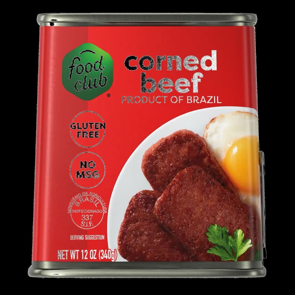 Food Club Corned Beef 12 oz