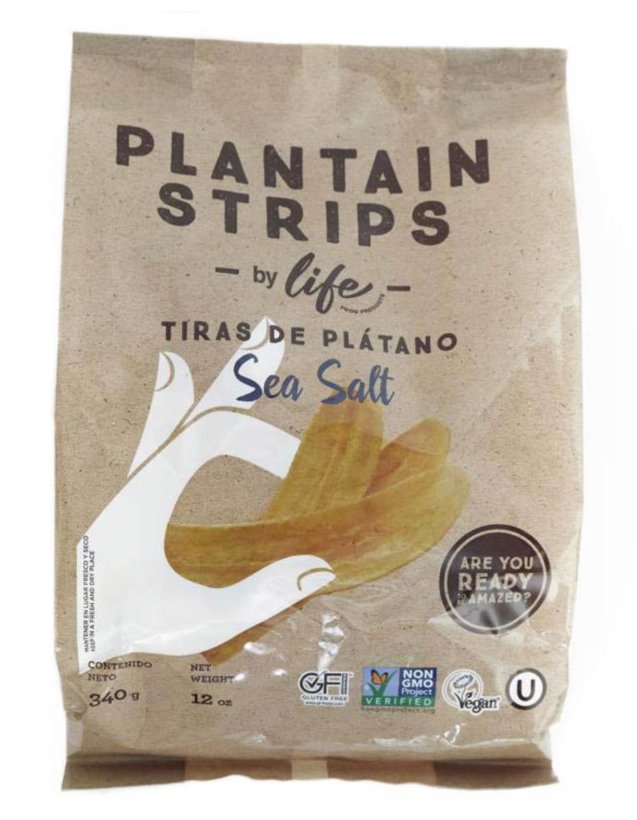 Plantain Strips with Sea Salt by Life 12 oz