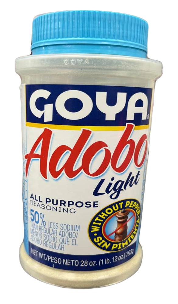 Goya Adobo Light All Purpose without Pepper 28 oz