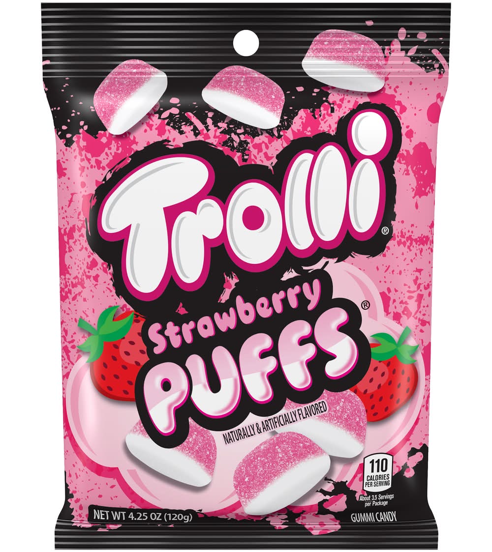 Trolli Strawberry Puffs 4.25 oz