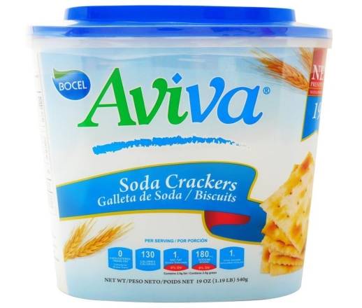 Aviva Soda Crackers 19 oz