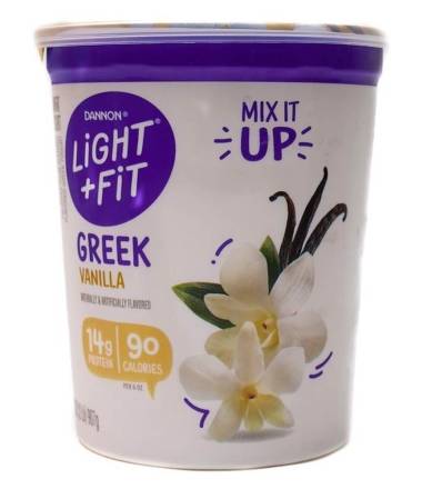 Light + Fit Greek Vanilla Yogurt 32 oz
