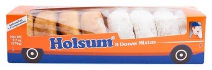 Holsum Donas Mixtas 10.2 oz