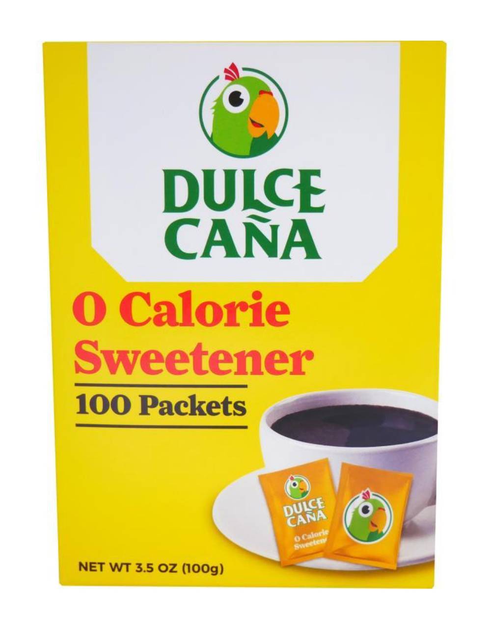 Dulce Caña 0 Calorie Sweetener Sucralose 100 ct