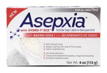 Asepxia Baking Soda Cleansing Bar 4 oz
