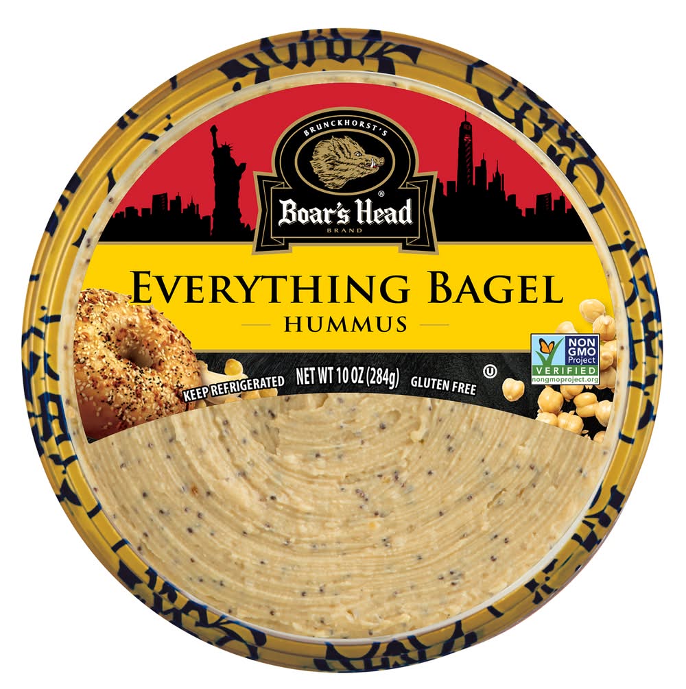 Boar's Head Everything Bagel Hummus 10