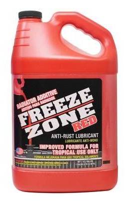 Freeze Zone Red Radiator Additive 1 gallon